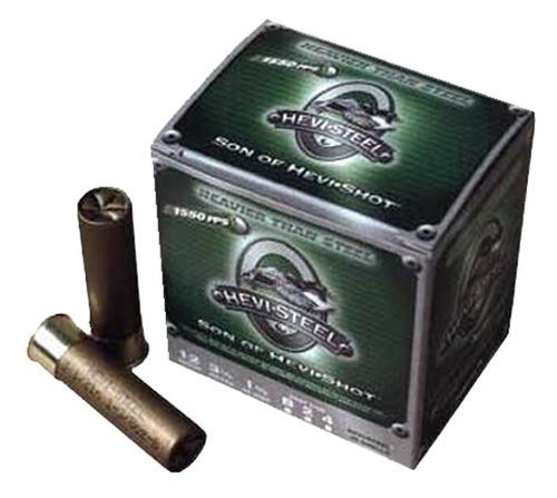 HEVI-Shot, HEVI-Shot, HEVI-Steel, 12 Ga 3.5", Max Dram, 1 3/8 oz, #3 Shot Size, 25Rd Box