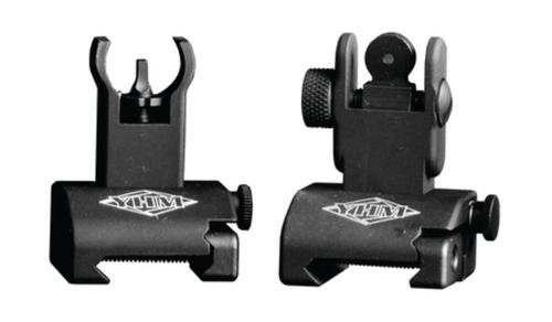 YHM Yankee Hill Machine Quick Deploy Same Plane Sight System Front And Rear Set Hooded