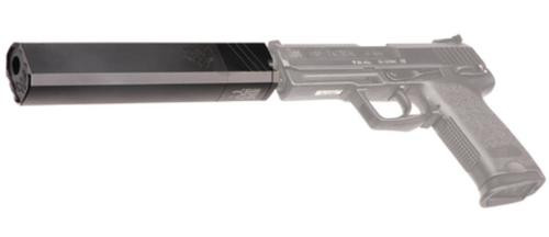 Silencerco 45 ACP Osprey Suppressor, Body Only, No Piston