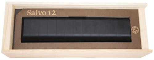 Silencerco Salvo 12 Shotgun Silencer 12 Ga Without Mount Hard Coat Anodized Black - All NFA Rules Apply