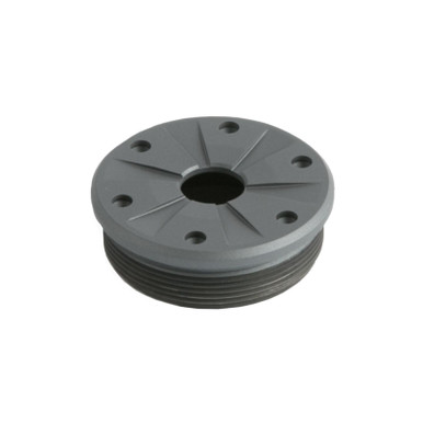 SilencerCo AC1341 Bravo Front Cap AC1341 5.56x45mm NATO Stainless Steel Gray