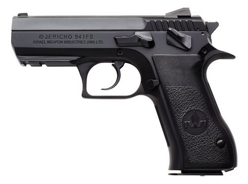 IWI Jericho 941 FS9, 9mm, 3.8" Barrel, 10rd, SA/DA, Black