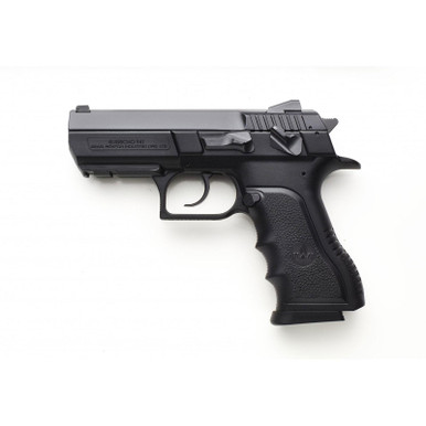 IWI US J941PSL910-II Jericho 941 Enhanced 9mm Luger Caliber with 3.80" Barrel, 10+1 Capacity, Overall Black Finish, Picatinny Rail Frame, Serrated Steel Slide & Polymer Grip