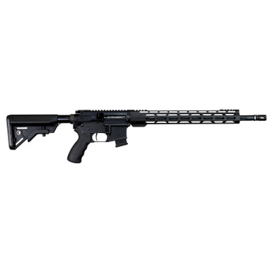 Alexander Arms RTA17BL Tactical 17 HMR 10+1 18" Black Fluted/Threaded Barrel, Picatinny Rail Black Aluminum Receiver, Black B5 Bravo Synthetic Stock