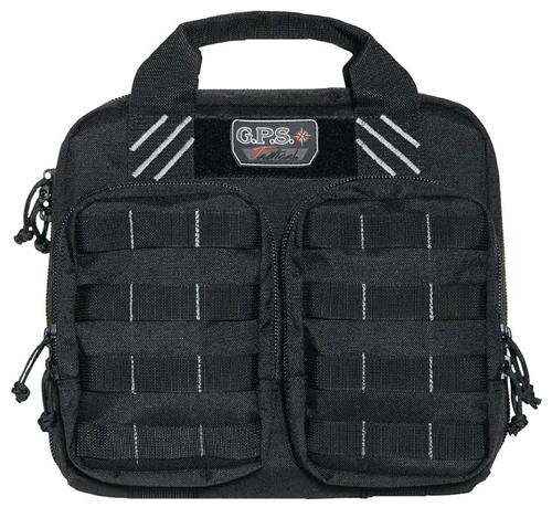 G. Outdoors Tactical Double Case 1000D Nylon, Teflon Coating, Black