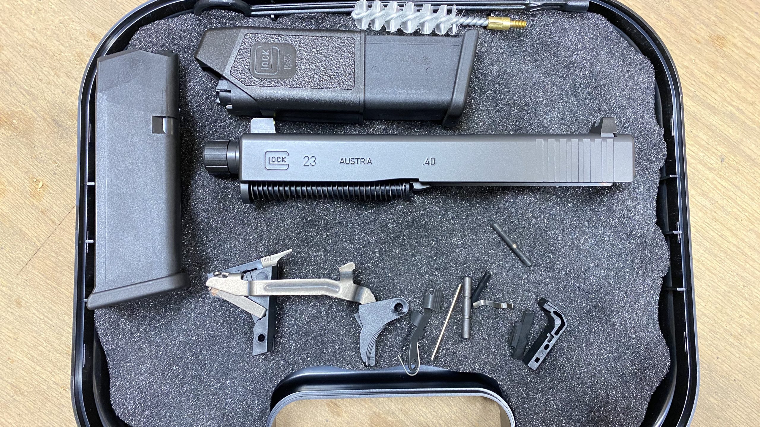 Used Glock 23 40 S&W Gen 3 Slide Only w/ Threaded Barrel