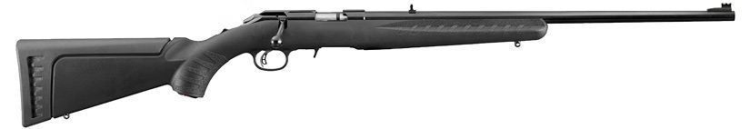 Ruger American .22LR 22″ Barrel Black Synthetic Bolt-Action Rimfire Rifle #8301