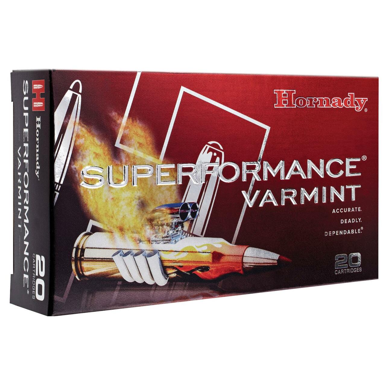 Hornady Superformance Varmint .22-250 Rem. 50gr. V-Max 20rd Box #83366