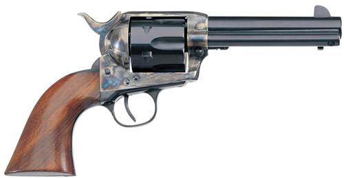 Taylor's 1873 Single Cattleman .45LC 4.75", Walnut Grip Blued, CH Frame, 6rd