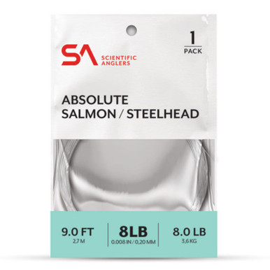 Scientific Anglers Absolute Salmon Steelhead Freshwater Leader 9' 12 Lb