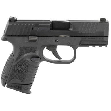 FN 66100816 509C Steel Frame 9mm Luger 10+1, 3.70" Black Steel Barrel, Matte Black Serrated Stainless Steel Slide & Polymer Frame w/Picatinny Rail, Black Interchangeable Backstrap Grip, Ambidextrous