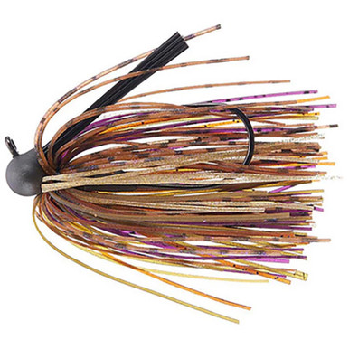 Queen Tackle Tungsten Finesse Peanut Football Jig 1/4 Oz Goby