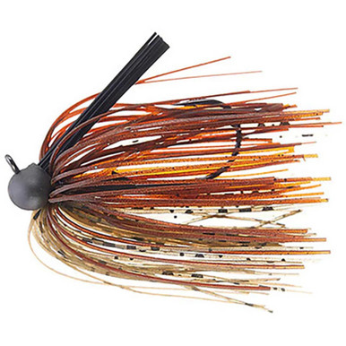 Queen Tackle Tungsten Finesse Peanut Football Jig 1/4 Oz KJ Camo