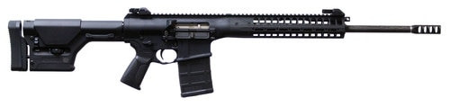 LWRC REPR MKII, Side Charge, matic , AR, 308 Winchester/762NATO, 16.1" Cold Hammer Forged Spiral Fluted Barrel, Threaded 5/8x24, Black, B5 Systems Stock, Magpul MOE Plus Grip, LWRCI Skirmish Sights, ULTRA Muzzle Break, 30rd, 1 Magazine, Ambidextrous