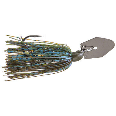 Queen Tungsten Switch Blade Vibrating Jig 3/8 Oz Bluegill Ghost