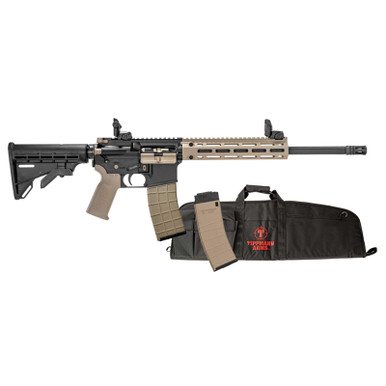 Tippmann Arms M4-22 PRO FDE Rifle Range Package .22 Lr 16" Barrel 25 Round