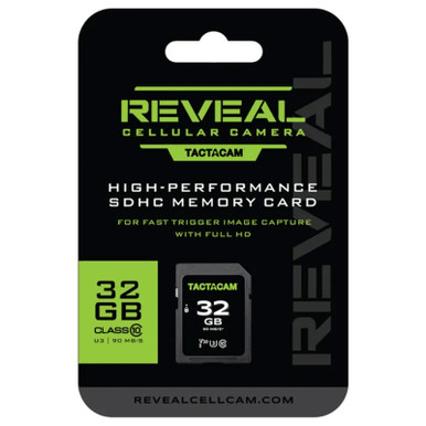 Tactacam Reveal Cellular Camera 32Gb SD Card