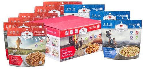 Wise Foods 72 Hour Emergnecy Kit Dehydrated/Freeze Dried