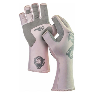 Fish Monkey Half-Finger Guide Glove Lite Gray XL