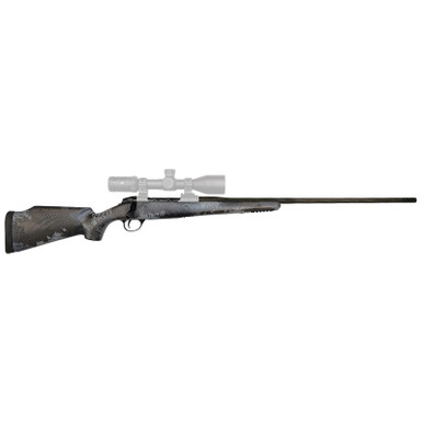 Fierce Firearms FRG65CM24BU Twisted Rage Full Size 6.5 Creedmoor 4+1 24" Black Cerakote Fluted Threaded Barrel, Black Cerakote Steel Receiver, Urban Camo C3 Carbon Rage w/Pic Rail Carbon Fiber Stock