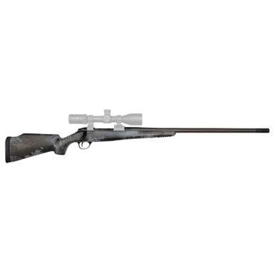 Fierce Firearms FCRG7MMRM24TP Carbon Rage Full Size 7mm Rem Mag 3+1 24" Black C3 Carbon Fiber Barrel, Tungsten Gray Cerakote Titanium Receiver, Phantom Camo Fixed Fierce Tech C3 Stock, Right Hand