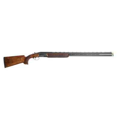 Rizzini USA 6501-12 BR460 Competition 12 Gauge 30" 2rd 2.75" Gold Accent Matte Black Cerakote Turkish Walnut Fixed Pistol Grip Stock Right Hand (Full Size)