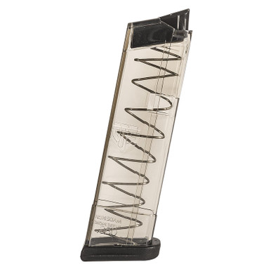 ETS Group GLK429 Pistol Mags 9rd Extended 380 ACP Compatible w/Glock 42 Clear Polymer