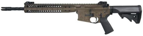 LWRC Improved Carbine SPR 5.56 16" Helical Fluted Barrel Patriot Brown 30rd Mag