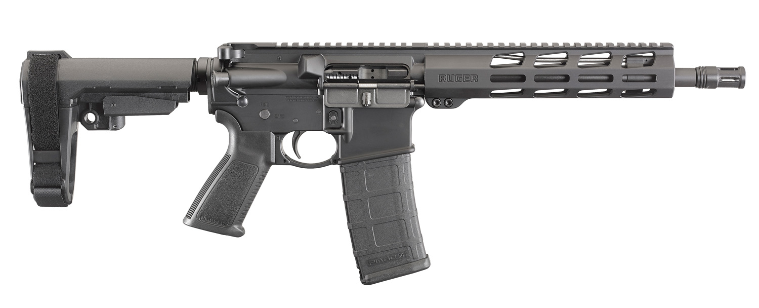 Ruger AR-556 5.56 NATO 10.5" Barrel Tactical Semi-Automatic Pistol #8570