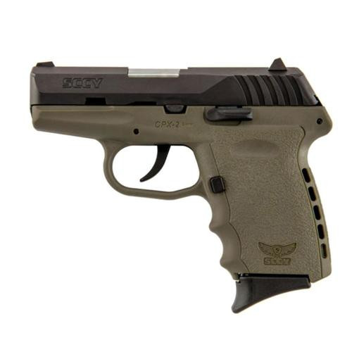SCCY CPX-2 CBDE 9mm 3" Barrel Carbon Black/Dark Earth 10rd Mag