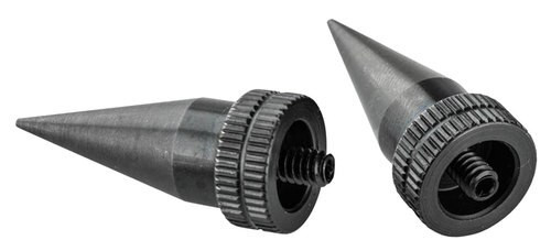 Accu-Tac LR-10 Spike Set Bi-Pod Feet Aluminum Black