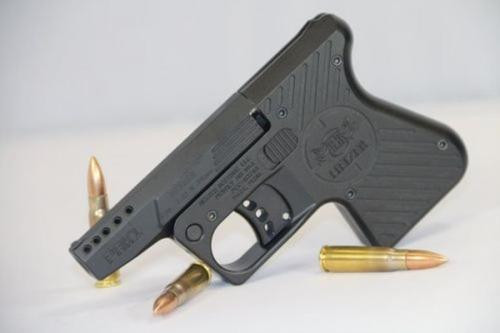 Heizer PAK1 Pocket AK Pistol 7.62x39 Ported Barrel Steel Frame Black