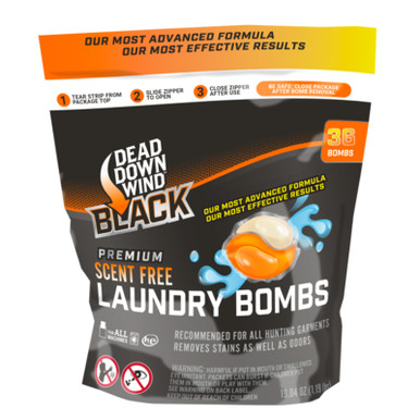 Dead Down Wind Black Premium Laundry Bombs (36 count)