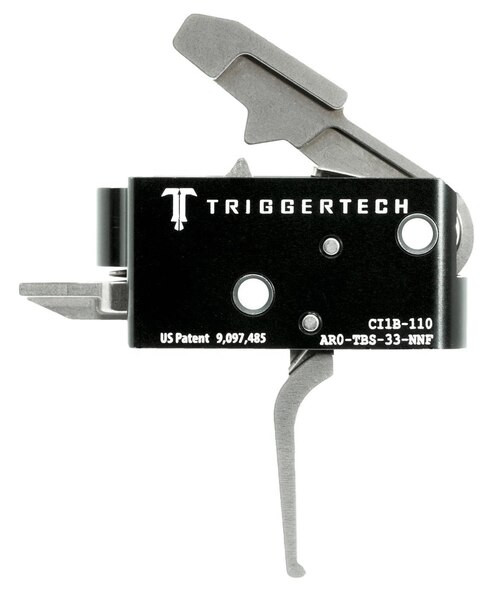 TriggerTech Competitive Primary with Bolt Release AR-Platform Two Stage Flat 3.50 lbs