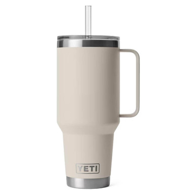 Yeti Rambler 35 oz. Mug with Straw Lid Cape Taupe