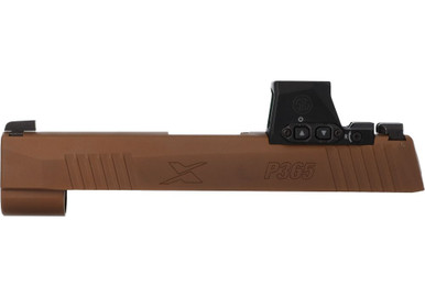 Sig Sauer P365XL 3.7" ROMEO-X COMPACT Slide Assembly - Coyote Brown