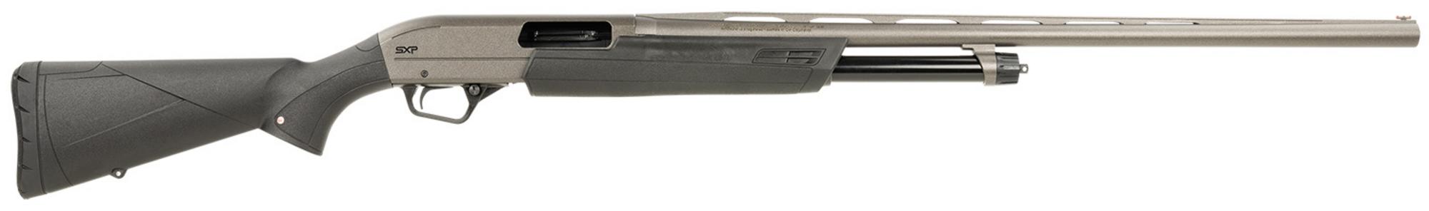 Winchester Repeating Arms SXP Hybrid Shotgun 512439292, 12 Gauge, 28", 3.5" Chmbr, Gray Barrel/Rec, Black Synthetic Furniture, TruGlo Fiber Optic Sight