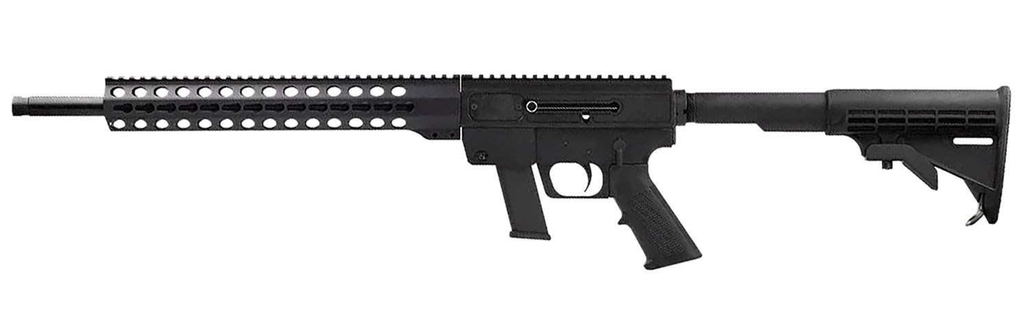 Blue Line Solutions JRC Gen 3 Rifle JRC10G3-TB/BL, 10mm Auto, 17", Adj Telescopic Stock, 15 Rds