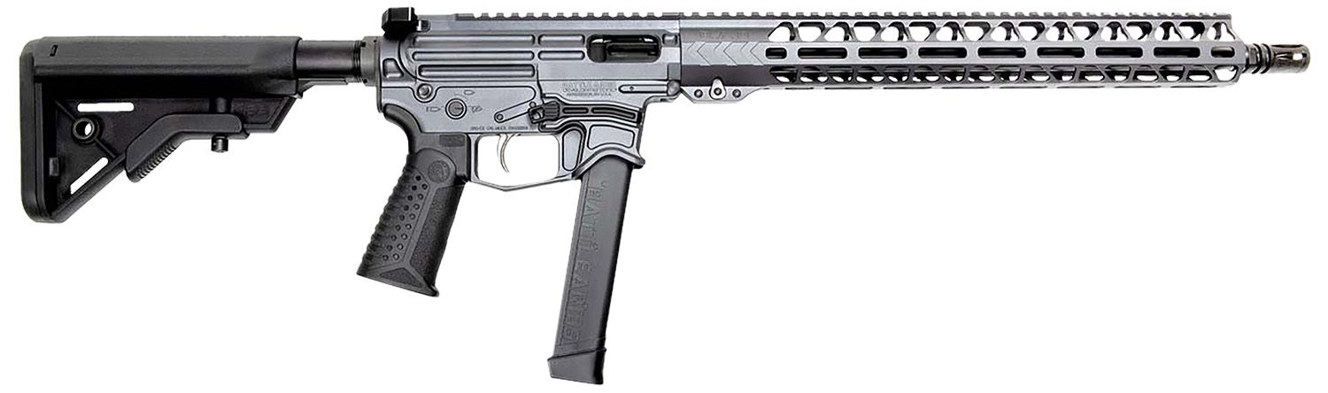 Battle Development Xiphos Rifle XIPHOS001, 16", 9mm, Black Synthetic Stock, 30 Rds