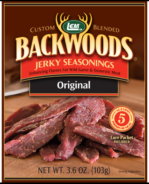 LEM Backwoods Original Jerky Seasoning 3.6oz. #9064