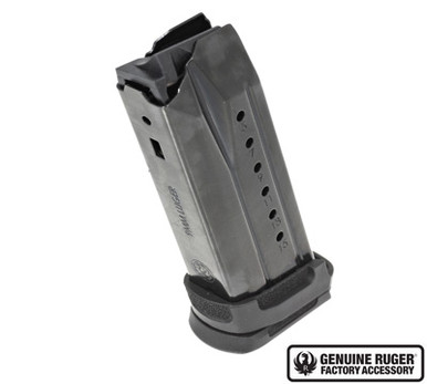 Ruger Security-9 Compact 15 Round 9MM Magazine - Includes Sleeve Extension, Black