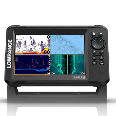 Lowrance Eagle 7 with TripleShot HD Transducer and C-MAP DISCOVER OnBoard Fish Finder