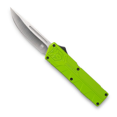 Cobratec LWT OTF 3.25", Zombie Green Drop