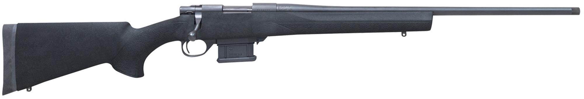 Howa M1500 Mini Action Bolt Action Rifle HMA223BHBY, 223 Rem, 20" Threaded, Fixed HTI Stock