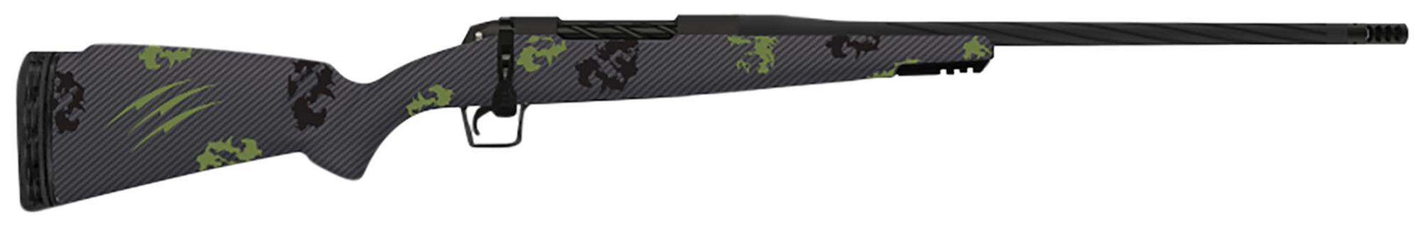 Fierce Twisted Rogue Bolt Action Rifle TWROG7MMBC20BF, 7mm BC, 20" Threaded, Forest Camo Stock