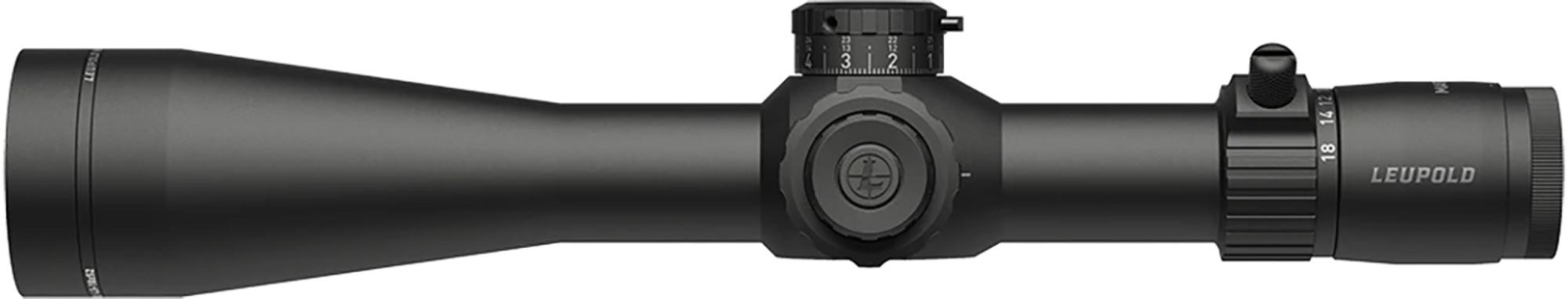 Leupold Mark 4HD FFP Rifle Scope 183624, 4.5-18x52mm, 34mm Tube, Matte Black, Illuminated PR1-MIL Reticle