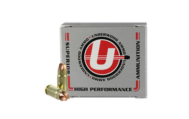 Underwood 9x25mm Dillon Ammunition UW818 90 Grain Xtreme Defender 20 Rounds