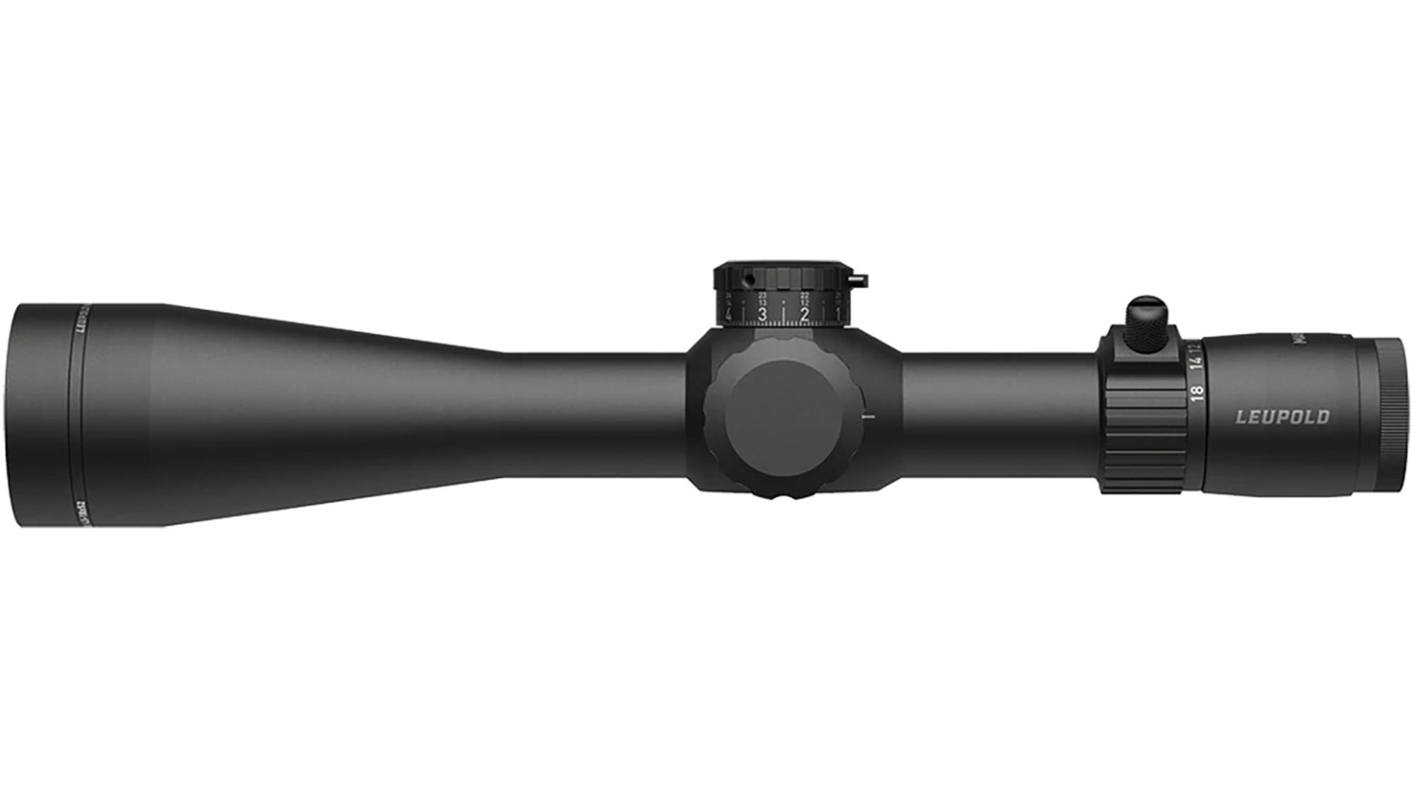 Leupold Mark 4HD FFP Rifle Scope 183626, 4.5-18x52mm, 34mm Tube, Matte Black, PR2 MIL Reticle