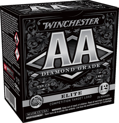 Winchester 12 Gauge Ammunition AADG12507 AA Diamond 2-3/4" 7 Shot CASE 250 Rounds