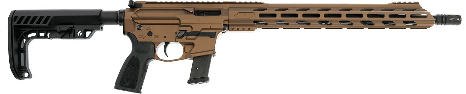 LIVE FREE ARMORY Challenger Rifle LF9CH85034, 9mm Luger, 16", Battle Link Minimalist Stock, 17 Rds